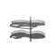 Rev-A-Shelf Steel, Orion Gray, 37.6 in W, 24.5 in H, 21.55 in D, 21.55 in L, Orion Gray 5372-18-FOG-L - alternate 1